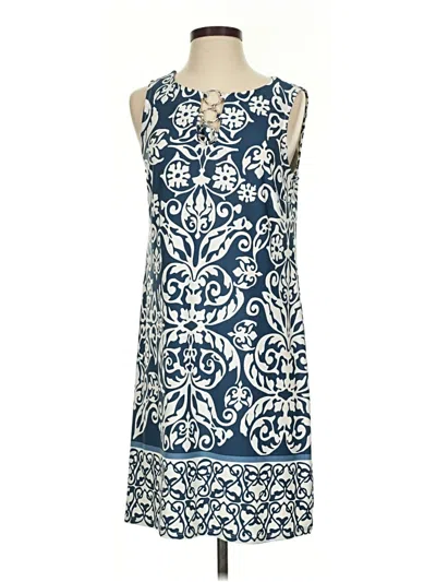 Pre-owned Msk Casual Dress In Blue