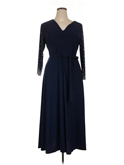 Pre-owned Msk Casual Dress In Blue