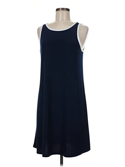 Pre-owned Msk Casual Dress In Blue