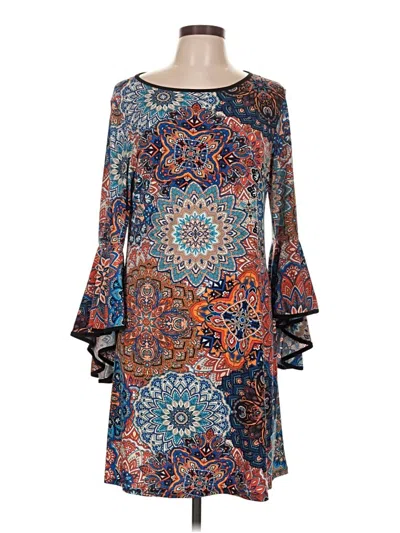 Pre-owned Msk Casual Dress In Blue