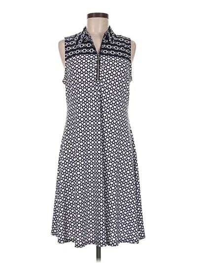 Pre-owned Msk Casual Dress In Blue
