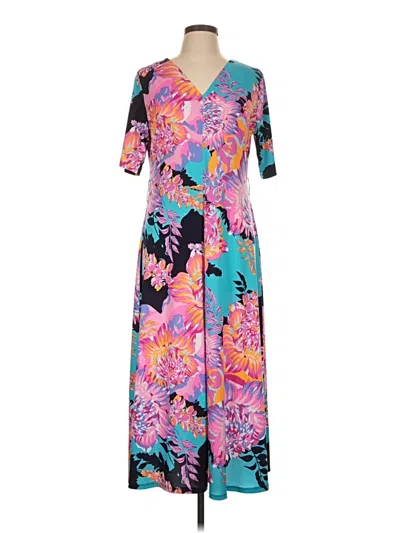 Pre-owned Msk Casual Dress In Blue