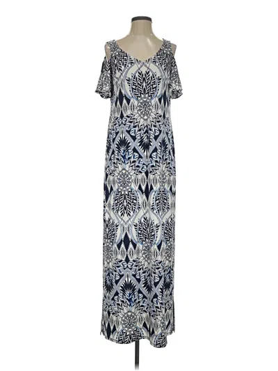 Pre-owned Msk Casual Dress In Blue