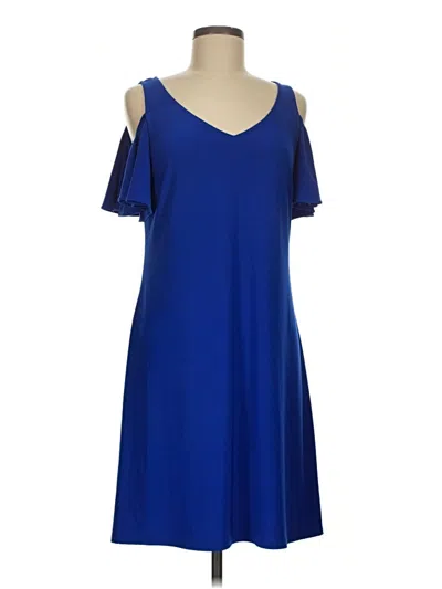 Pre-owned Msk Casual Dress In Blue