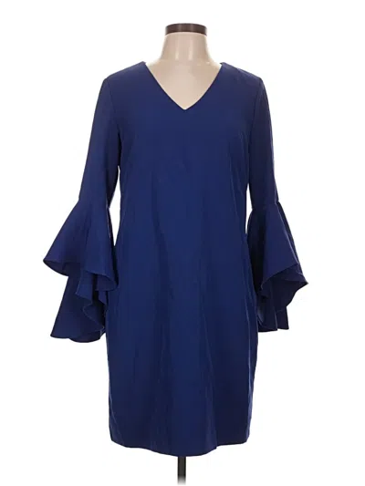 Pre-owned Msk Casual Dress In Blue