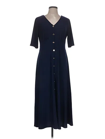 Pre-owned Msk Casual Dress In Blue