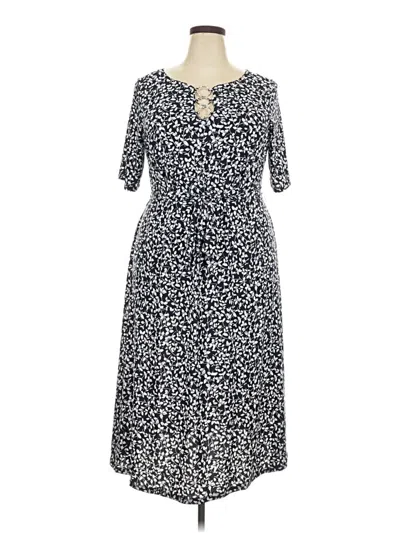 Pre-owned Msk Casual Dress In Blue