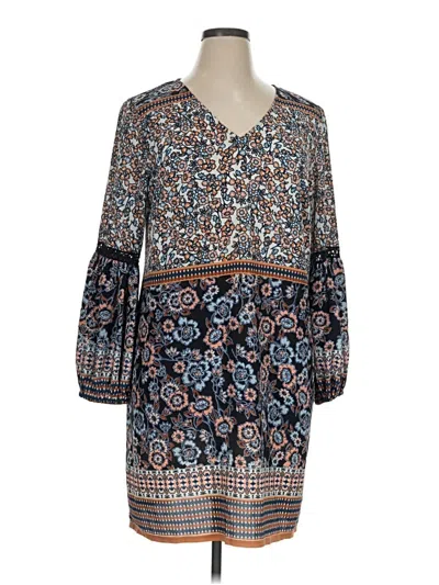Pre-owned Msk Casual Dress In Blue