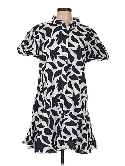 Pre-owned Msk Casual Dress In Blue