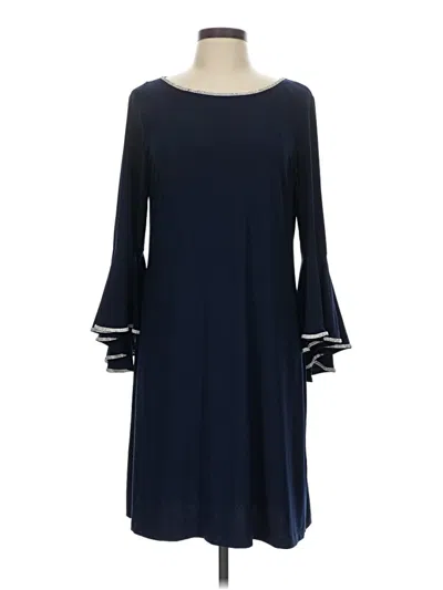Pre-owned Msk Casual Dress In Blue