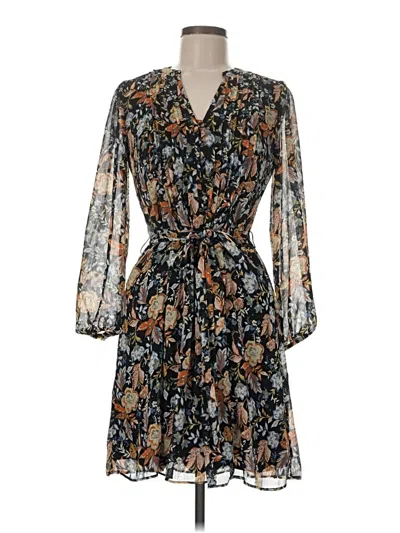 Pre-owned Msk Casual Dress In Blue