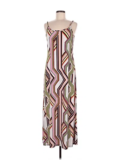 Pre-owned Msk Casual Dress In Brown