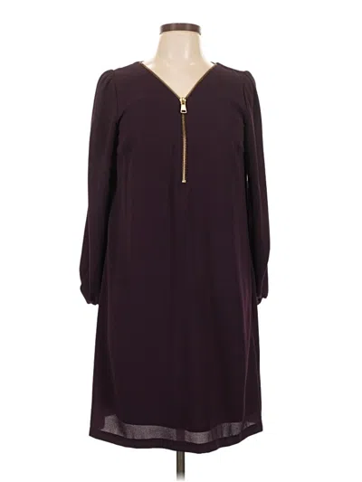 Pre-owned Msk Casual Dress In Burgundy