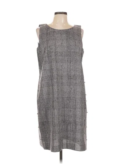 Pre-owned Msk Casual Dress In Gray