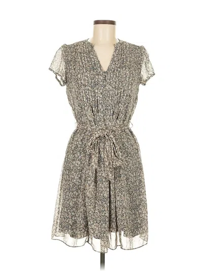 Pre-owned Msk Casual Dress In Gray