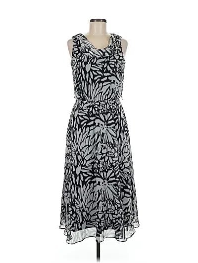 Pre-owned Msk Casual Dress In Gray