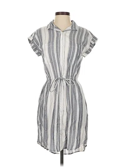 Pre-owned Msk Casual Dress In Gray