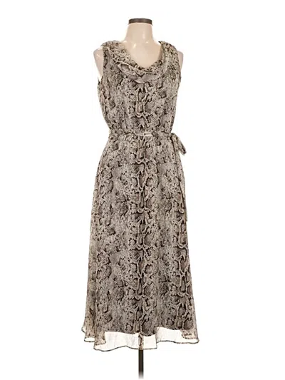 Pre-owned Msk Casual Dress In Gray