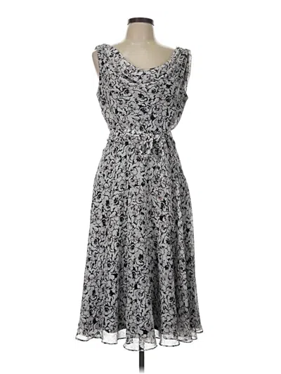 Pre-owned Msk Casual Dress In Gray