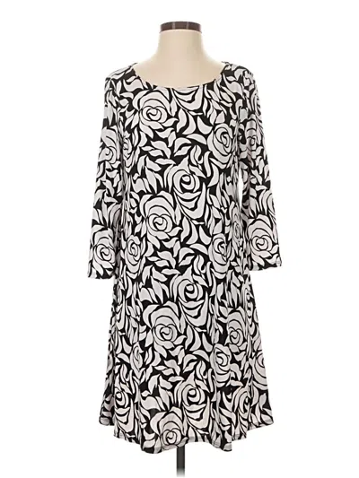 Pre-owned Msk Casual Dress In Gray