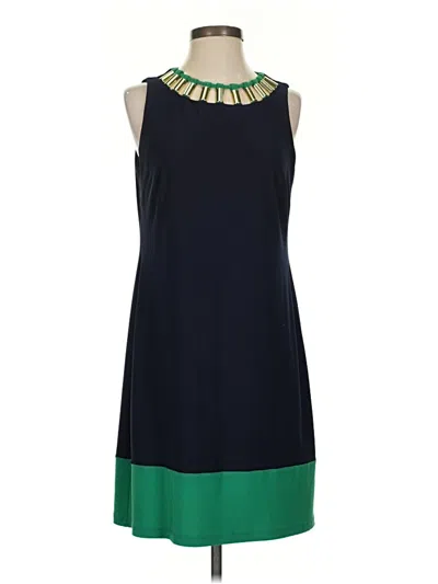Pre-owned Msk Casual Dress In Green