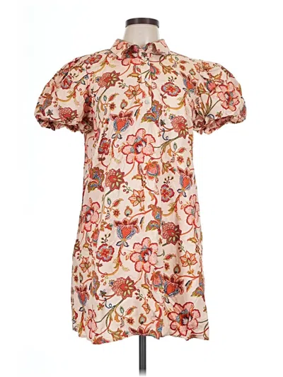 Pre-owned Msk Casual Dress In Ivory