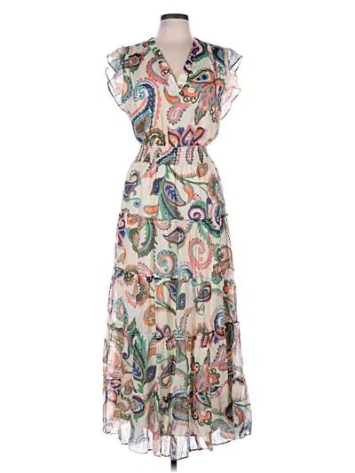 Pre-owned Msk Casual Dress In Ivory