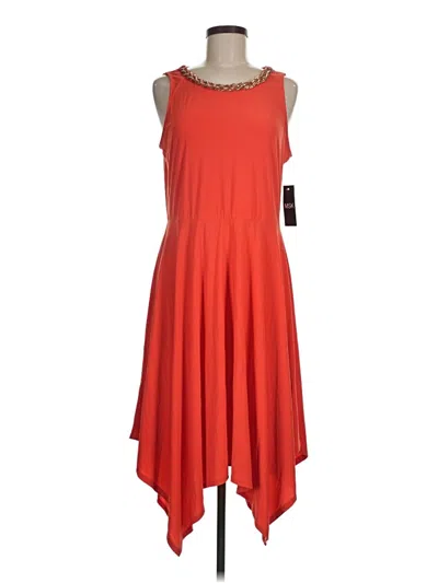 Pre-owned Msk Casual Dress In Orange
