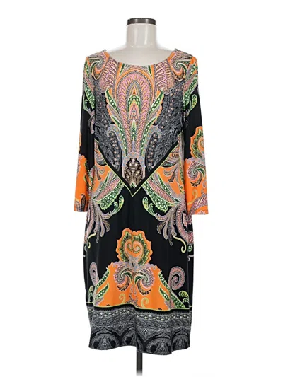 Pre-owned Msk Casual Dress In Orange