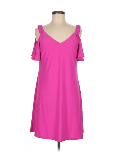 Pre-owned Msk Casual Dress In Pink