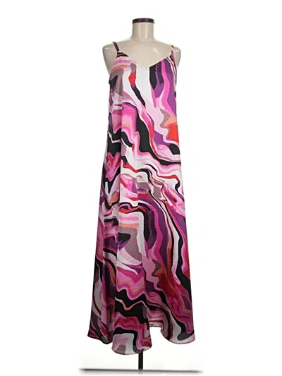 Pre-owned Msk Casual Dress In Pink