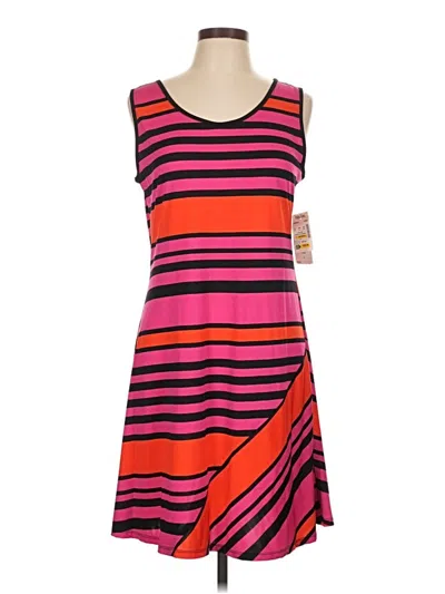 Pre-owned Msk Casual Dress In Pink
