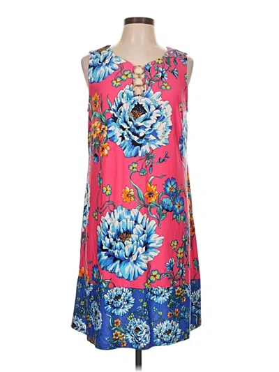 Pre-owned Msk Casual Dress In Pink