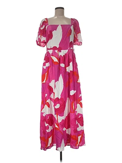 Pre-owned Msk Casual Dress In Pink