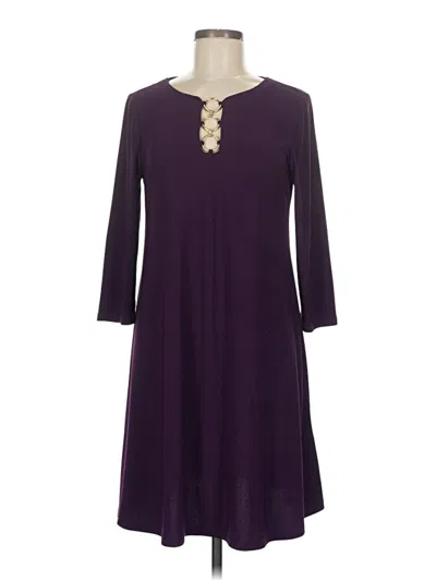 Pre-owned Msk Casual Dress In Purple