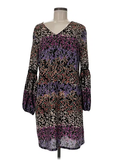 Pre-owned Msk Casual Dress In Purple