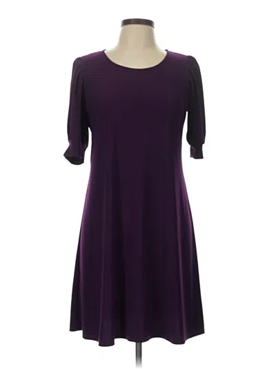 Pre-owned Msk Casual Dress In Purple