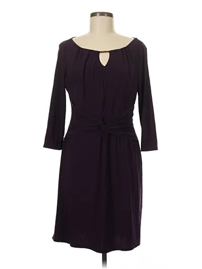 Pre-owned Msk Casual Dress In Purple