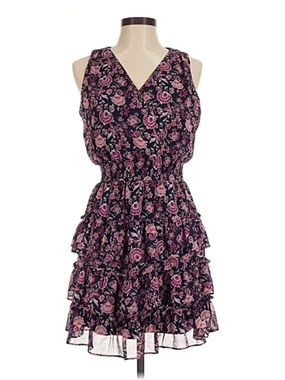 Pre-owned Msk Casual Dress In Purple
