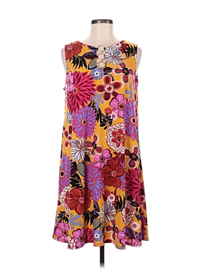 Pre-owned Msk Casual Dress In Purple