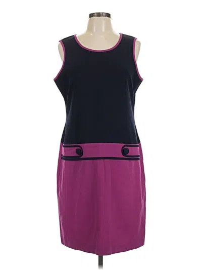 Pre-owned Msk Casual Dress In Purple