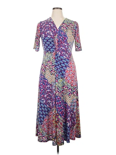 Pre-owned Msk Casual Dress In Purple