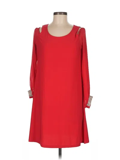 Pre-owned Msk Casual Dress In Red