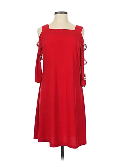 Pre-owned Msk Casual Dress In Red