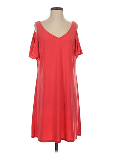 Pre-owned Msk Casual Dress In Red