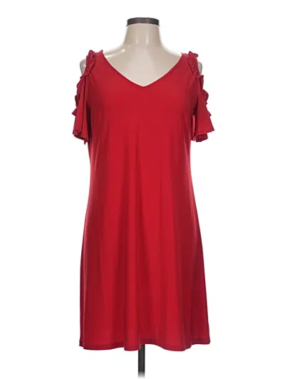 Pre-owned Msk Casual Dress In Red