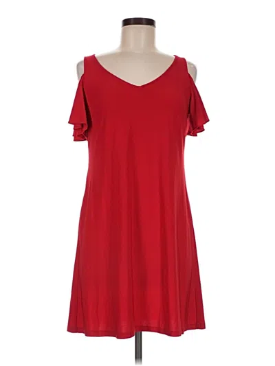 Pre-owned Msk Casual Dress In Red