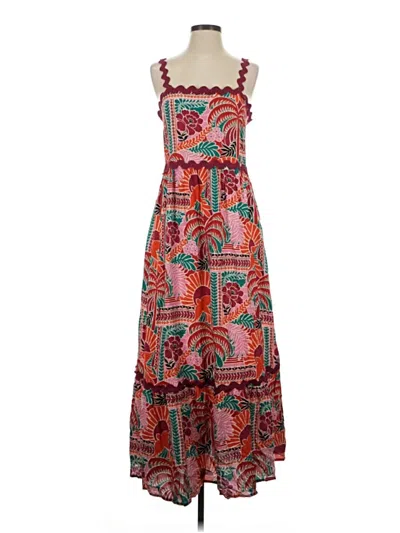 Pre-owned Msk Casual Dress In Red