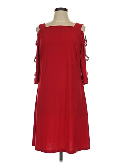 Pre-owned Msk Casual Dress In Red