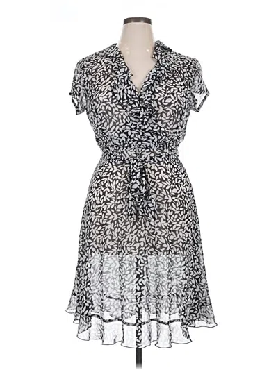 Pre-owned Msk Casual Dress In Silver